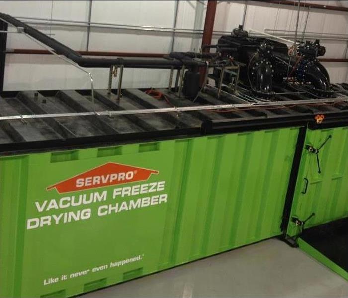 SERVPRO of Montgomery Vacuum Freeze Drying Chamber